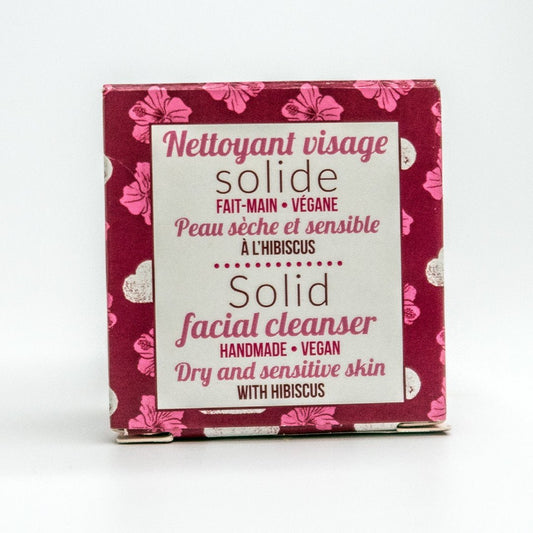 Solid Facial Cleanser Hibiscus - Torr hy - Purepacks